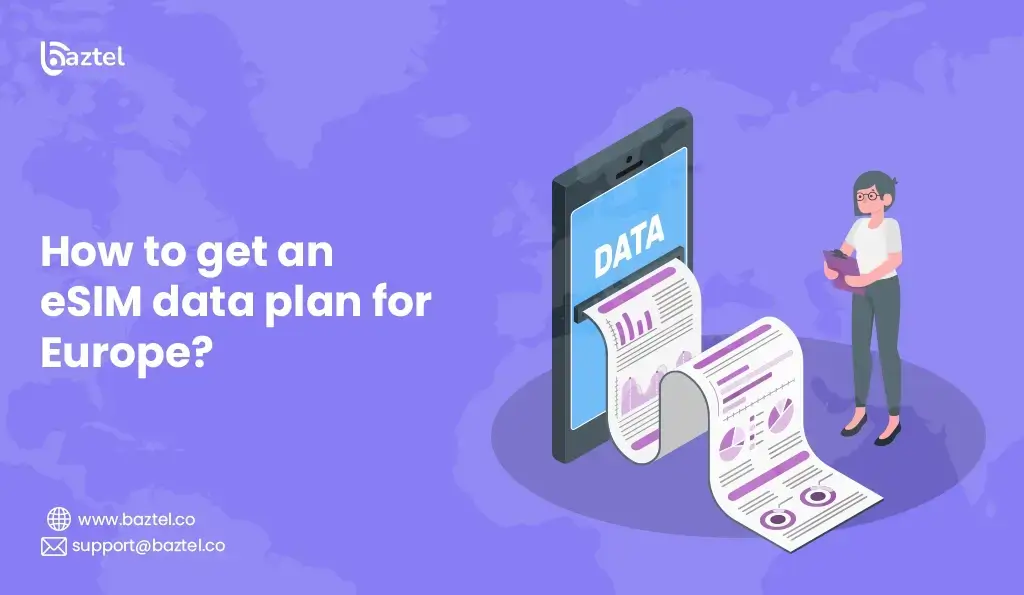 How to get an eSIM data plan for Europe?