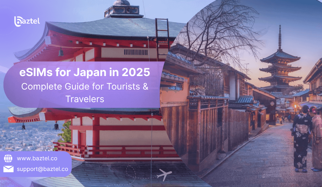 eSIMs for Japan in 2025 — Complete Guide for Tourists & Travelers